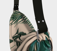 Load image into Gallery viewer, Pink &amp; Palms Origami Tote