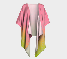 Load image into Gallery viewer, Sunset Tie Dye Draped Kimono