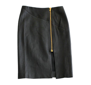 The Leather Pencil Skirt