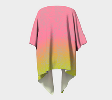 Load image into Gallery viewer, Sunset Tie Dye Draped Kimono