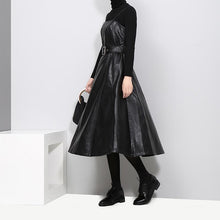 Load image into Gallery viewer, Musset Vegan Leather Dress