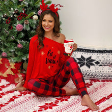 Load image into Gallery viewer, 2Pcs Women Christmas Pajamas