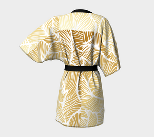Gold Leaf Kimono